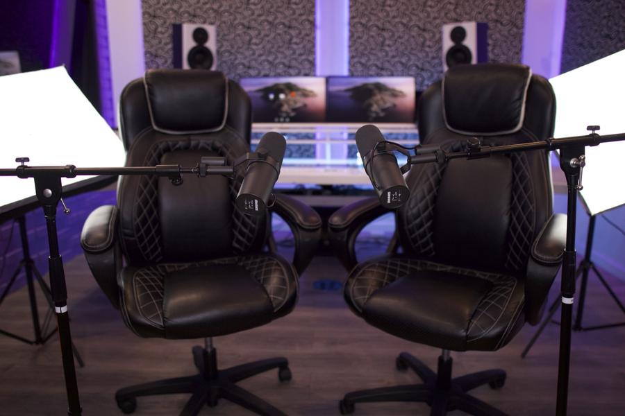 Control room monitor used for picture-lock ADR sessions
