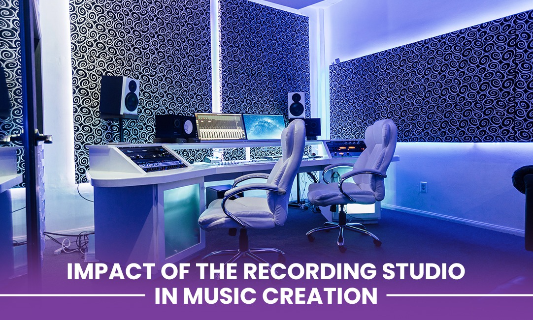 Impact of the recording studio in music creation