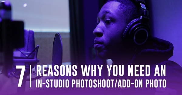  7 Reasons why you need an In-Studio Photoshoot/ Add-On Photo