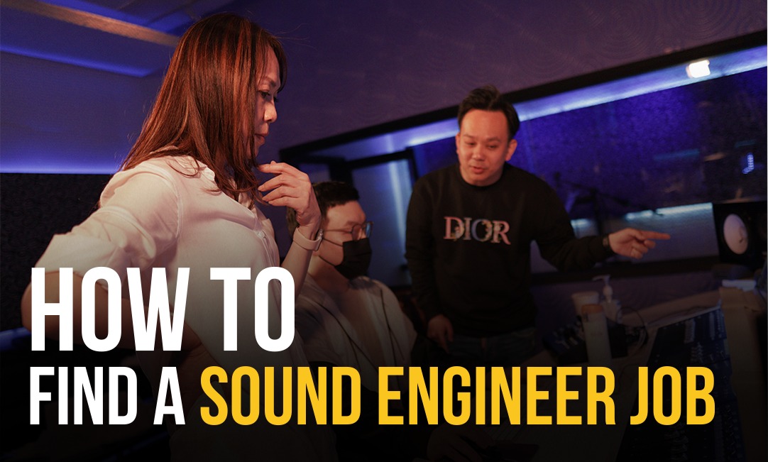 Top 5 audio jobs (how to find a sound engineer job?)