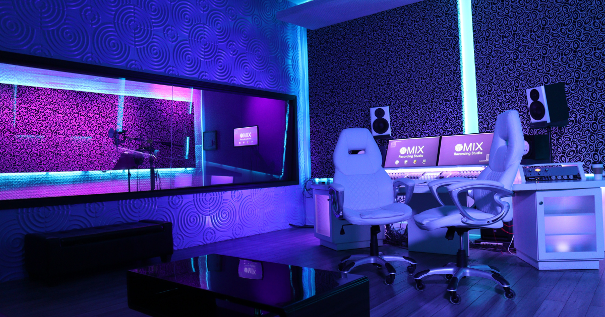 Band recording studio Los Angeles — live tracking session at MIX Recording Studio